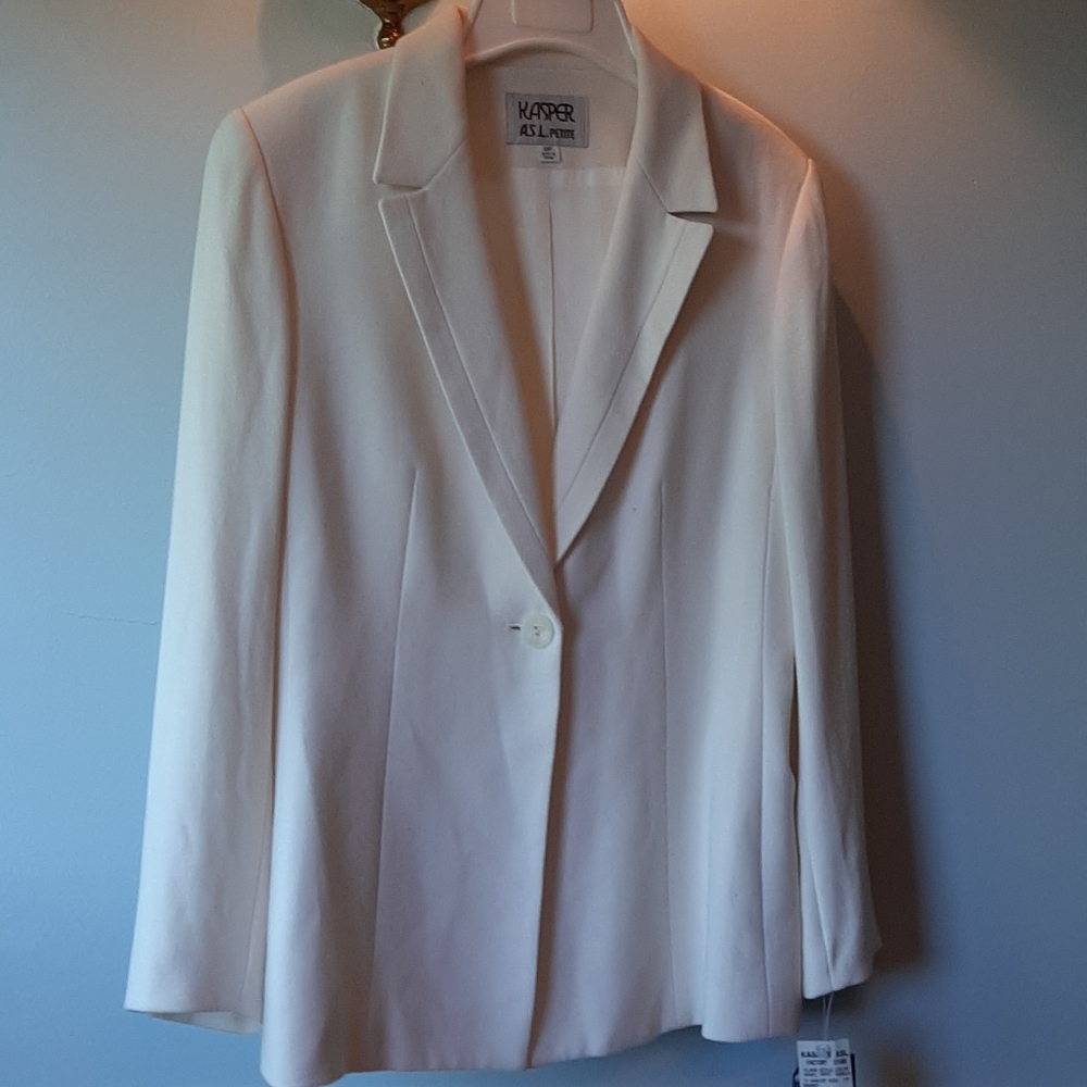 Cream colored blazer